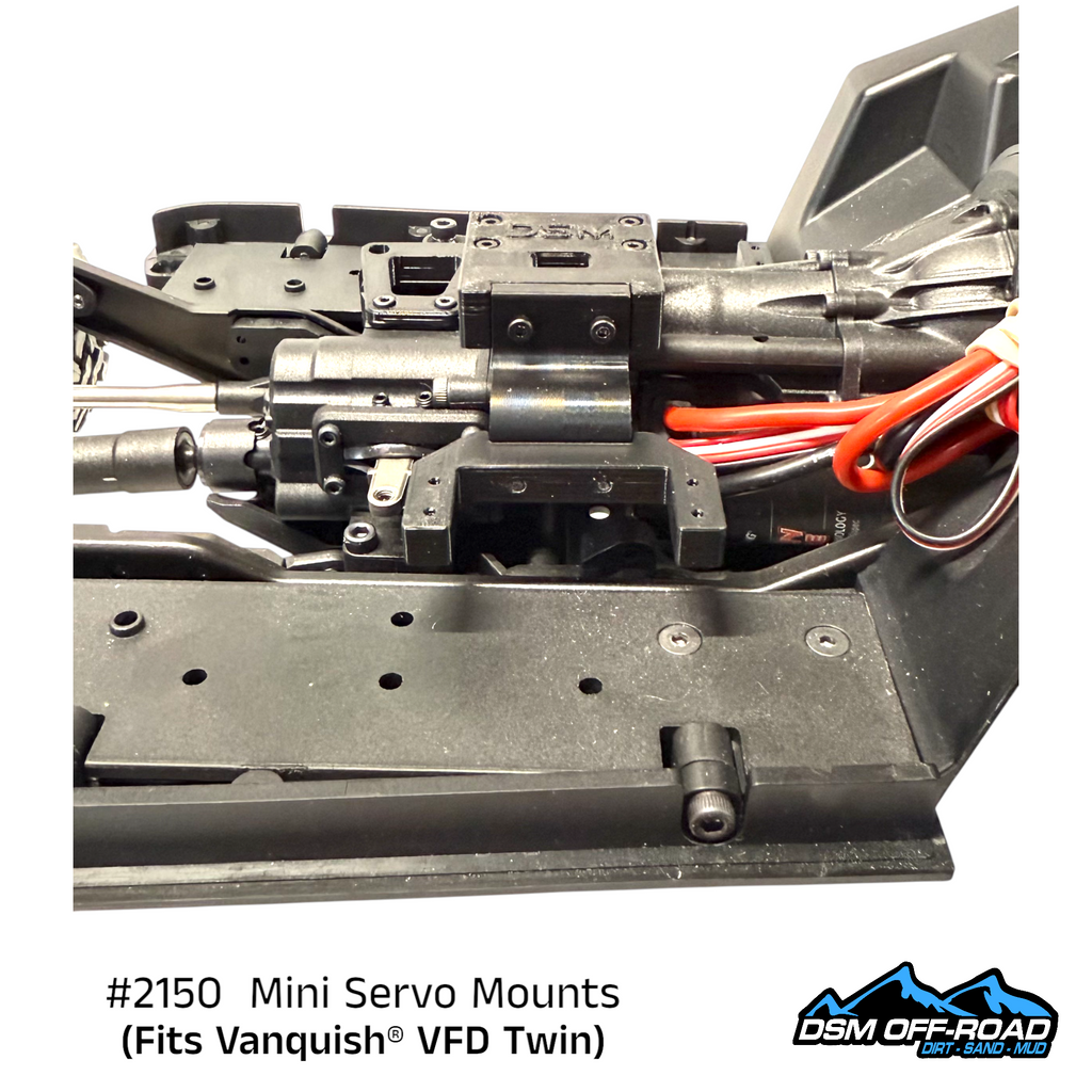 Mini / Micro Servo Mounts (for Vanquish® VFD Twin Transmission)