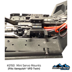 Universal Servo Mounts for Reefs® RAW100 Servos (for Vanquish® VFD Twin Transmission) (STL File)