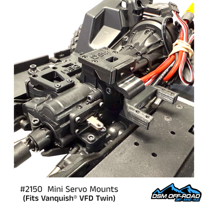 Mini Servo Mounts (for Vanquish® VFD Twin Transmission)