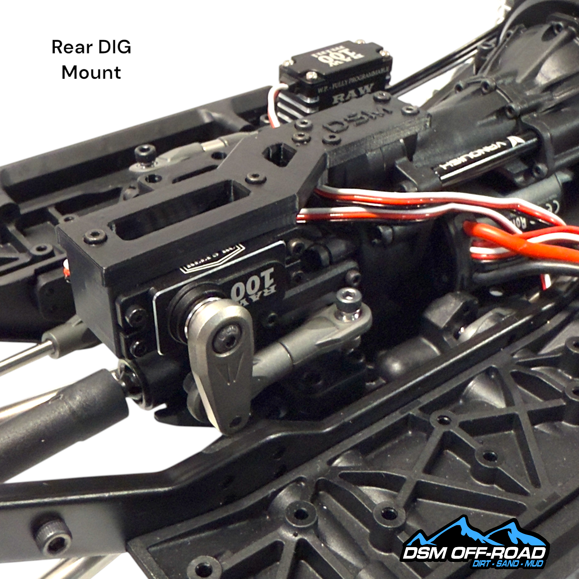 Mini Servo Mounts (for Vanquish® VFD Twin Transmission)