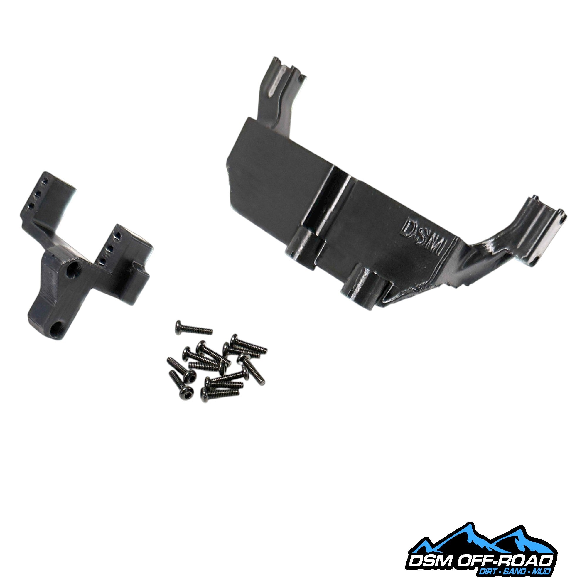 TRX Micro Servo Diff Lock and 2 Speed Mount Set (fits Traxxas® TRX4/TRX6)