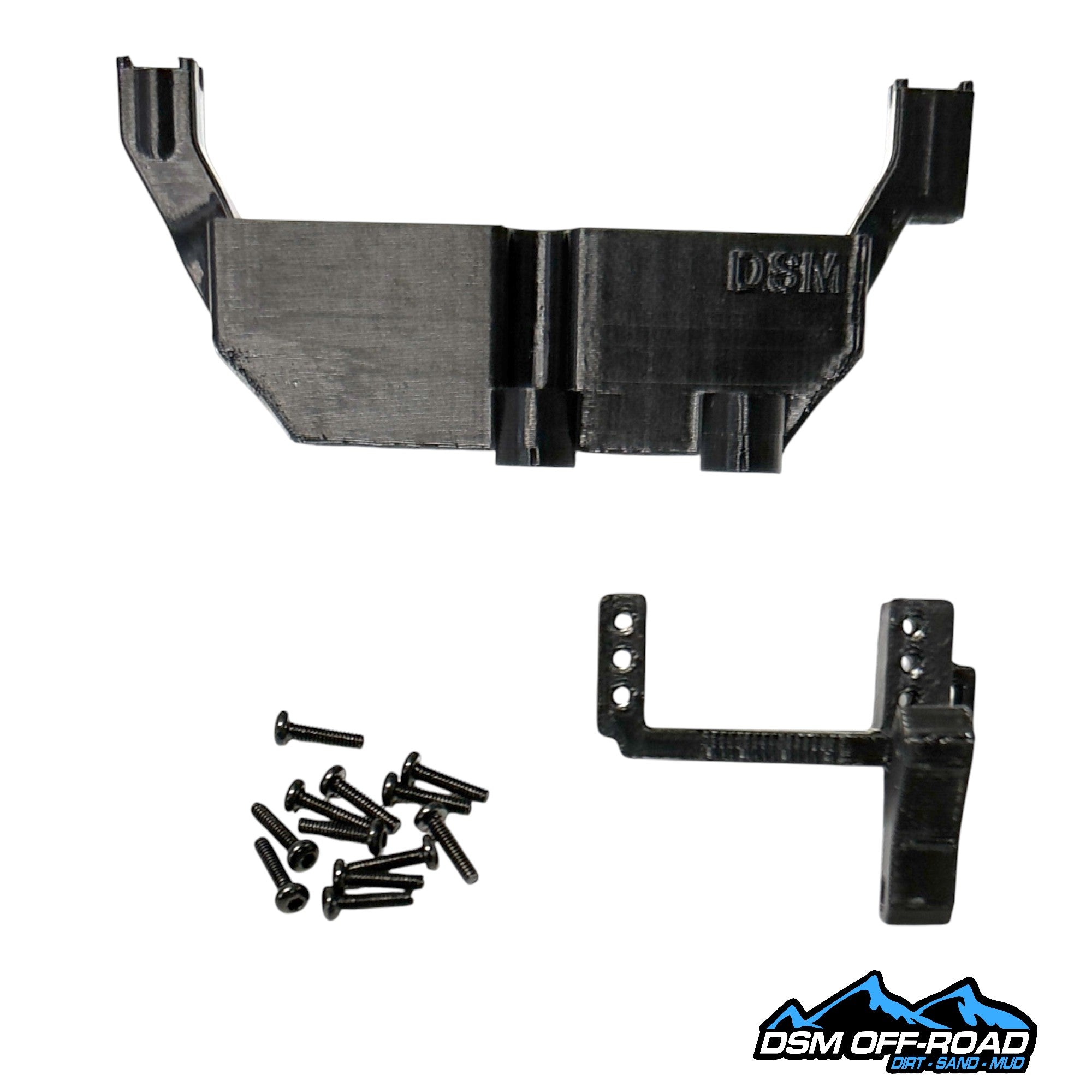 TRX Micro Servo Diff Lock and 2 Speed Mount Set (fits Traxxas® TRX4/TRX6)
