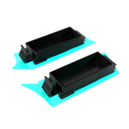 Quick Release Battery Cups (fits Vanquish® H10 Optic) (STL File)