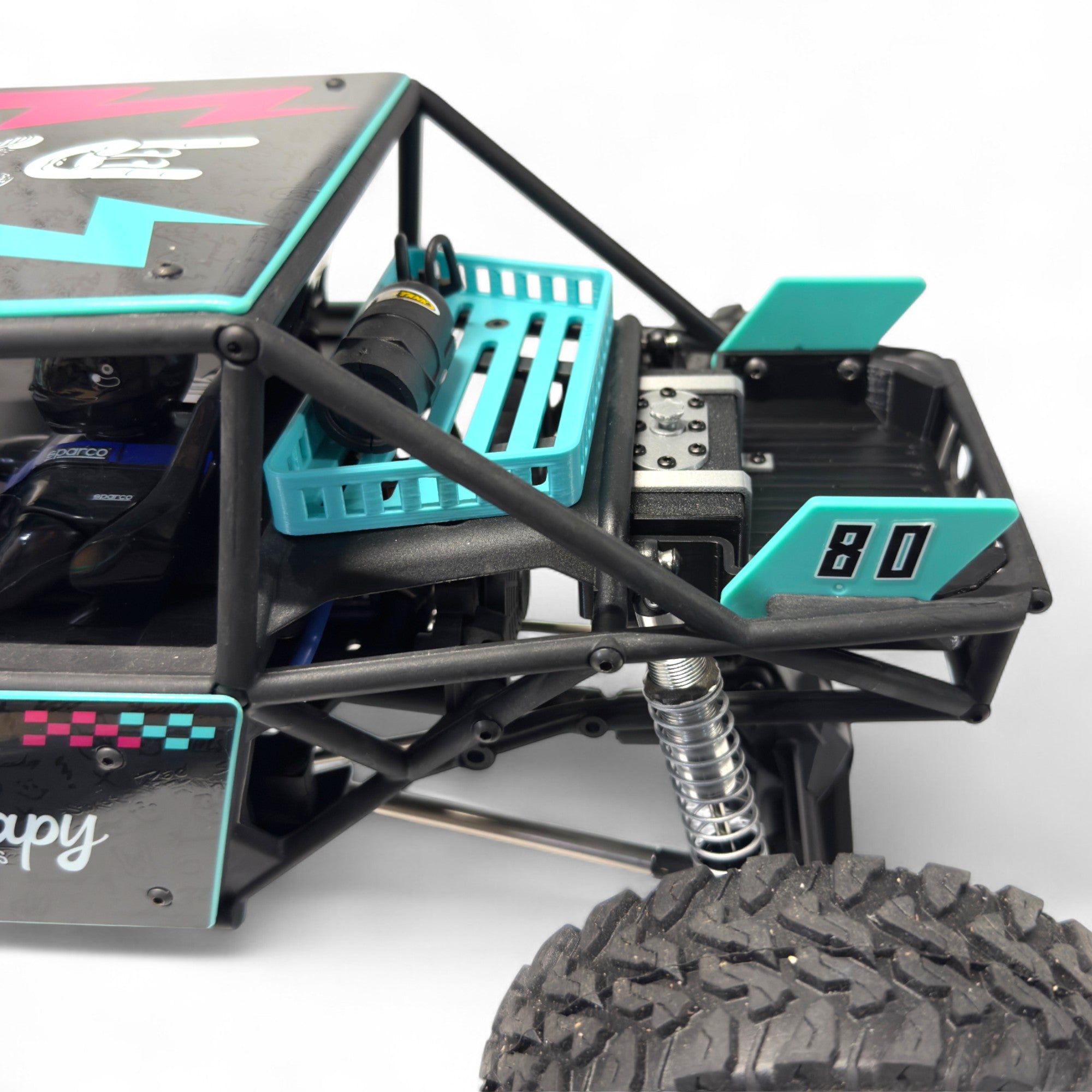 #7151 Scale Fuel Cell Bed - Black (Fits Vanquish® H10 Optic)