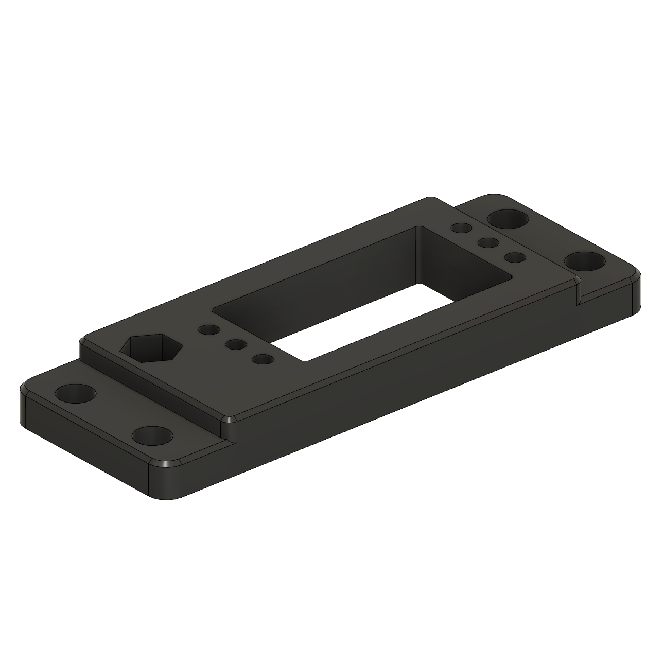 Micro Servo Winch to Full Size Adapter