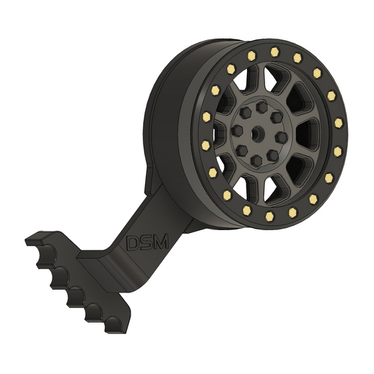 BB Thumb Steering Wheel - Titan Gray (Fits Spektrum® DX5C & DX6C)