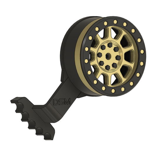 BB Thumb Steering Wheel - Gold (Fits Spektrum® DX5C & DX6C)