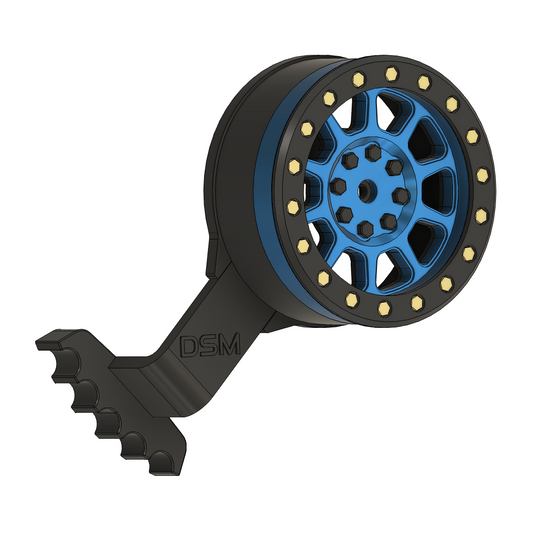 BB Thumb Steering Wheel - Blue (Fits Spektrum® DX5C & DX6C)