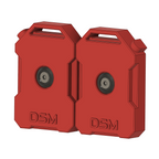 Fuel Cans & Mount (Fits Traxxas® TRX4 2021 Bronco)