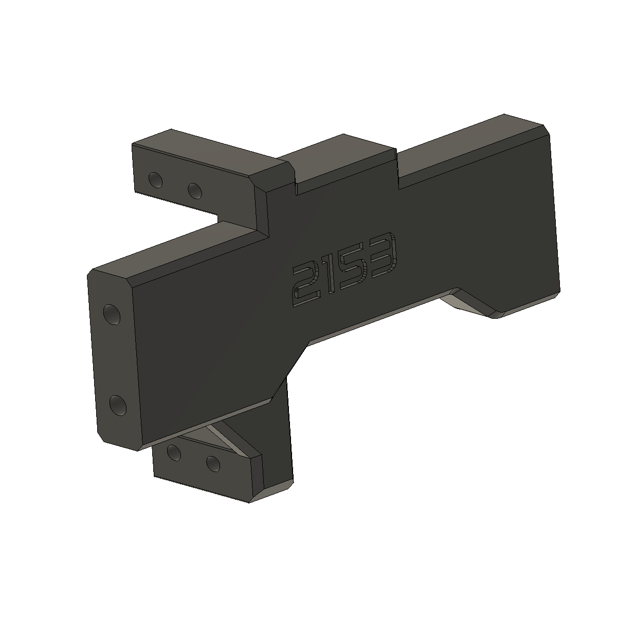 Mini Servo Winch Mount (for Vanquish® VRD w/ Stubby Kit)