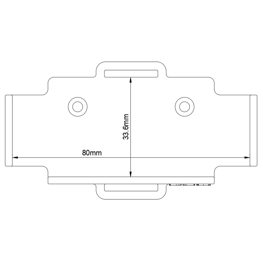 Large Front Stubby Battery Tray (for Vanquish® VRD/Mullet/Stance with Stubby Kit)
