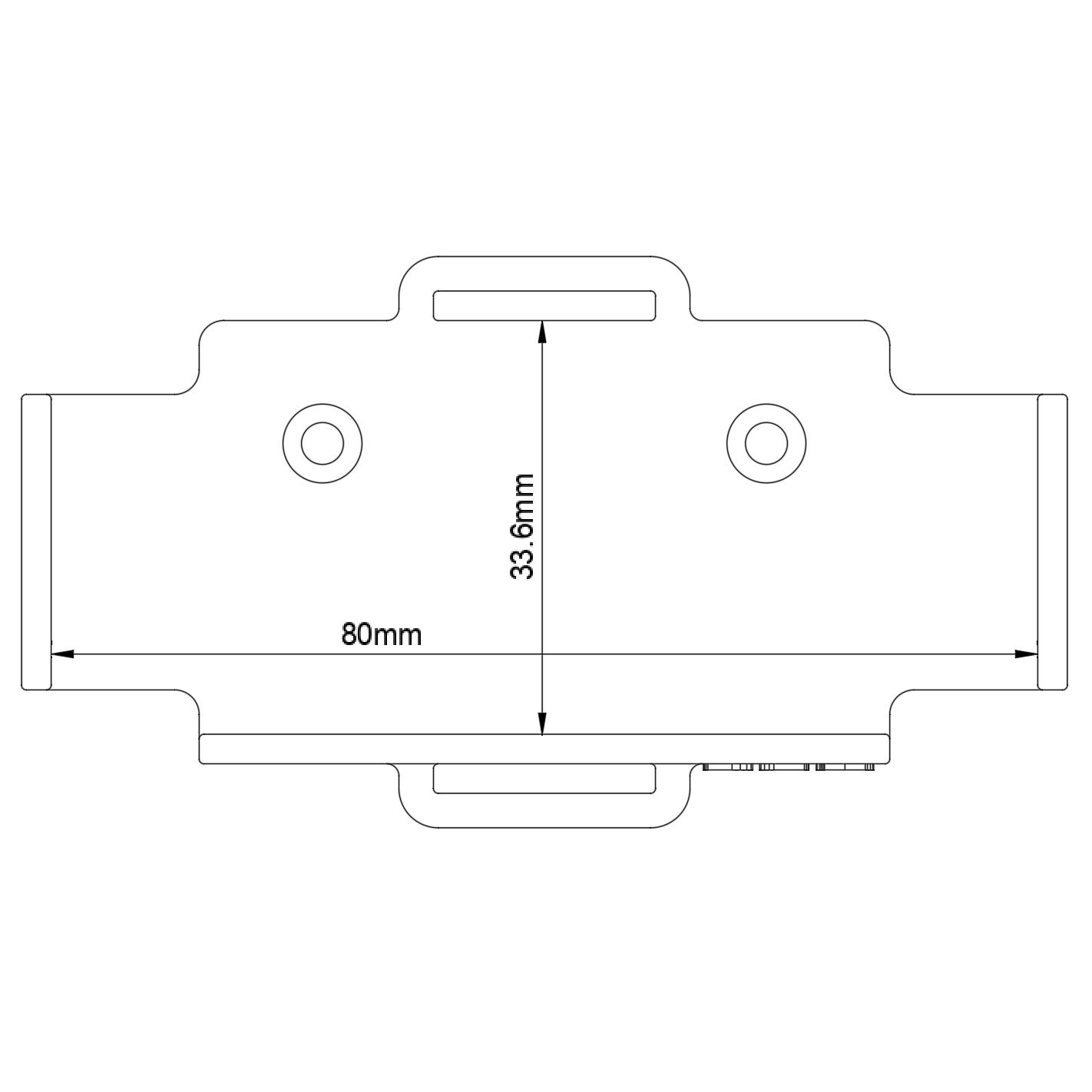 #2155 Large Front Battery Tray (for Vanquish® VRD w/ Stubby Kit)