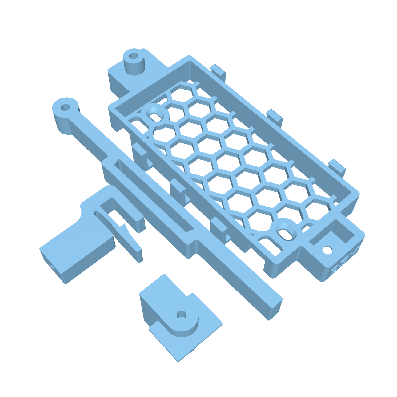#2127 EZ Release Battery Tray (Fits Axial® SCX10 III Coyote)