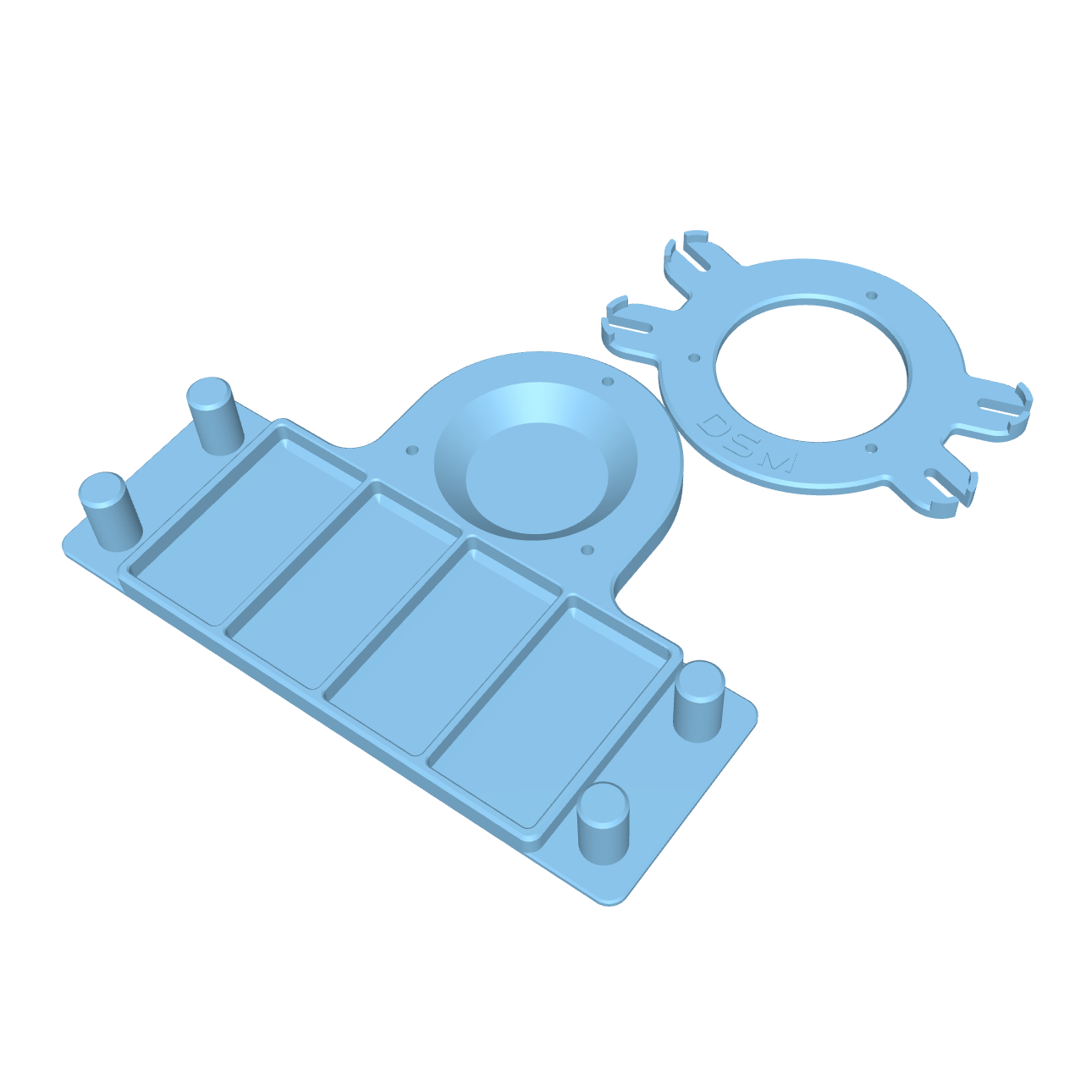 #6105 Shock Station (For 1/10 and 1/8 Shocks)