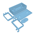 Large Fuel Cell (Fits Axial® Gilamon) (STL File)