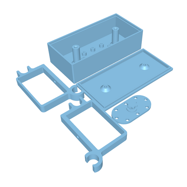 Large Fuel Cell (Fits Axial® Gilamon) (STL File)