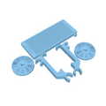 Rear Mounted Radiator (Fits Axial® Gilamon) (STL File)