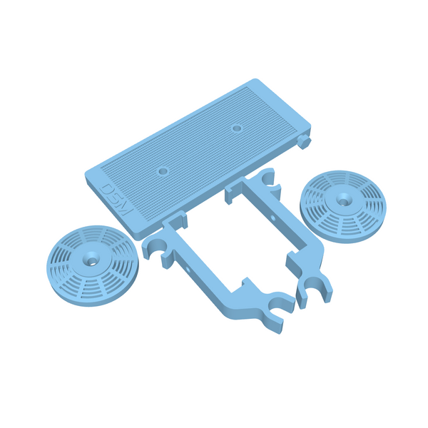 Rear Mounted Radiator (Fits Axial® Gilamon) (STL File)