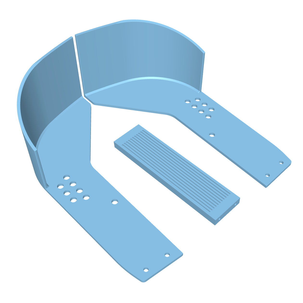 Front Inner Fenders (Fits Vanquish® Mullet w/ Factory Body) (STL)