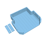 Scale Rear Bed insert (Fits Vanquish® H10 Optic) (STL File)