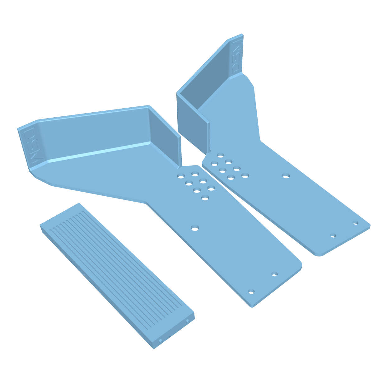 Inner Fenders for JConcepts® Anvil Body (Fits Vanquish® VRD & Stance) (STL)