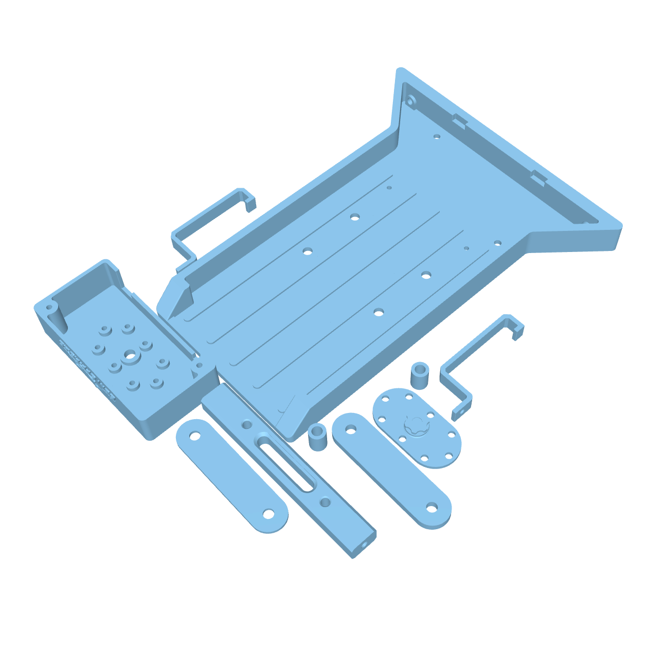 Scale Comp Bed (Fits Vanquish® VRD Carbon & Stance) (STL)