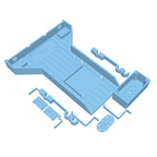 Scale Comp Bed (Fits Redcat® Ascent Fusion) (STL File)