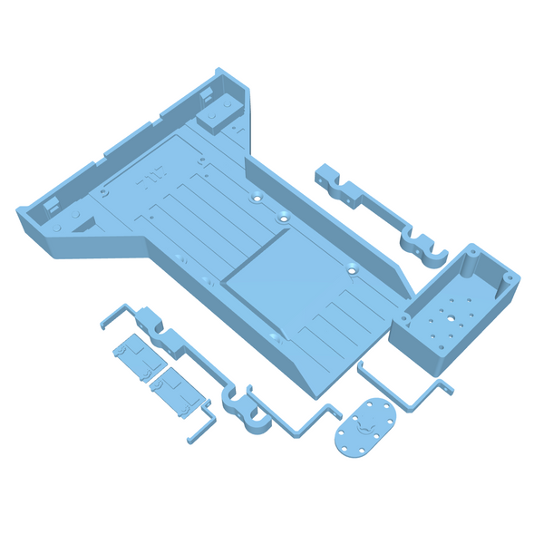 Scale Comp Bed (Fits Redcat® Ascent Fusion) (STL File)
