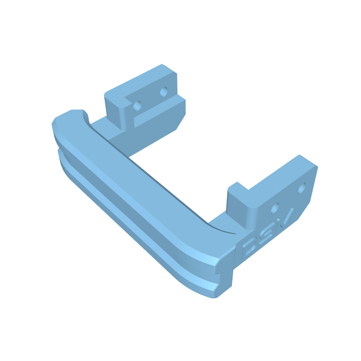 Front Bumper (Fits Losi® Mini LMT Grave Digger & Zombie) (STL)