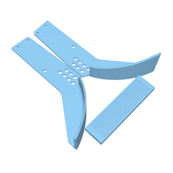 Pro-Line® Comp Wagon Inner Fenders (fits Vanquish® Mullet) (STL File)