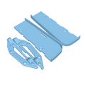 Sliders for Pro-Line® Comp Wagon Body (Fits Vanquish® VRD & Stance) (STL)
