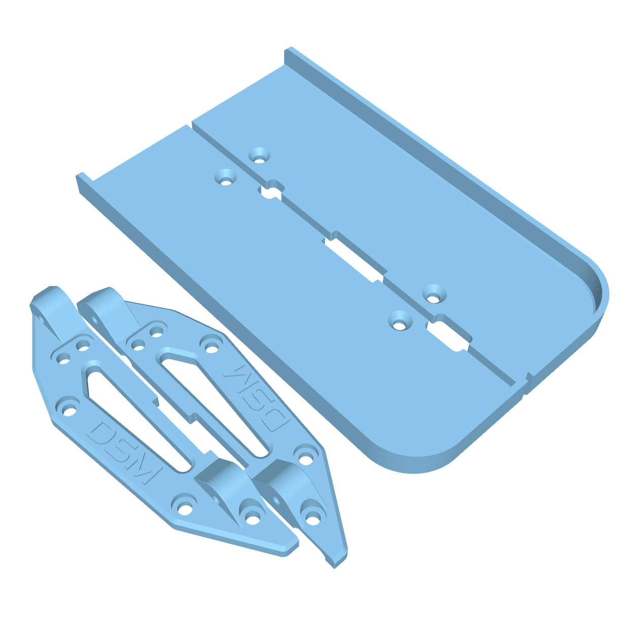 Sliders for Reefs RC® Plague Body (Fits Vanquish® VRD & Stance) (STL)