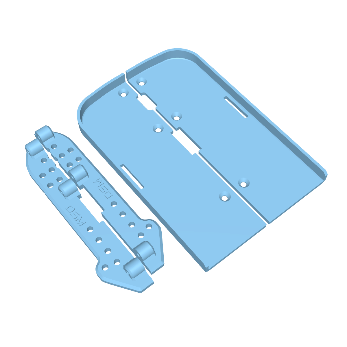 Sliders for Reefs RC® Plague Body (Fits Axial® SCX10 Pro) (STL)