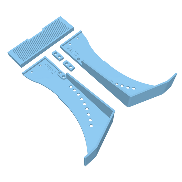 Inner Fenders for Jconcepts® Anvil Body (Fits Axial® SCX10 Pro) (STL File)