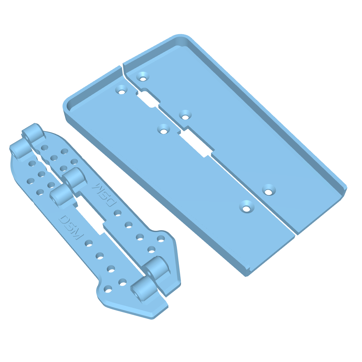 Sliders for Jconcepts® Anvil Body (Fits Axial® SCX10 Pro) (STL)