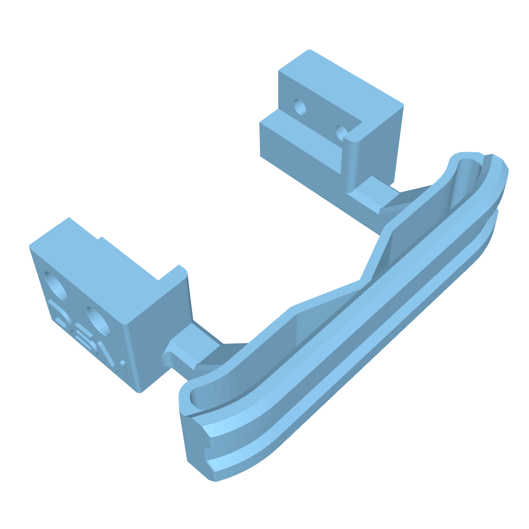 Front Bumper (Fits Losi® Mini LMT Son-Uva Digger & Megalodon) (STL)