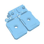 Fuel Cans & Mount (Fits Traxxas® TRX4 2021 Bronco) (STL File)