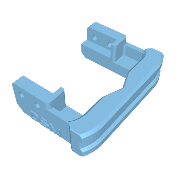 V2 Front Bumper (Fits Losi® Mini LMT) (STL File)