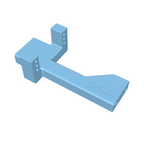 Micro Servo Winch Mount (for Vanquish® VRD w/ Stubby Kit) (STL File)