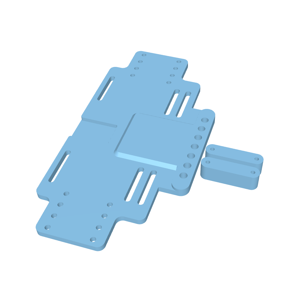 Large Battery Mid Tray (Fits Vanquish® VRD & Stance) (STL)