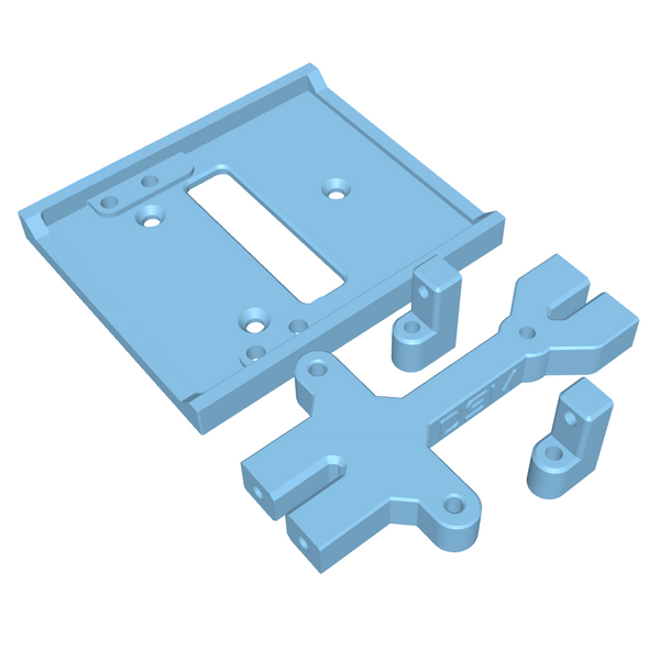 Full Size Servo Winch Mount (fits Vanquish® VRD w/ Stubby Kit) (STL)