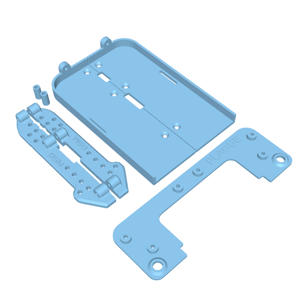 Reefs® Plague Sliders (Fits Axial® SCX10 Pro) (STL File)