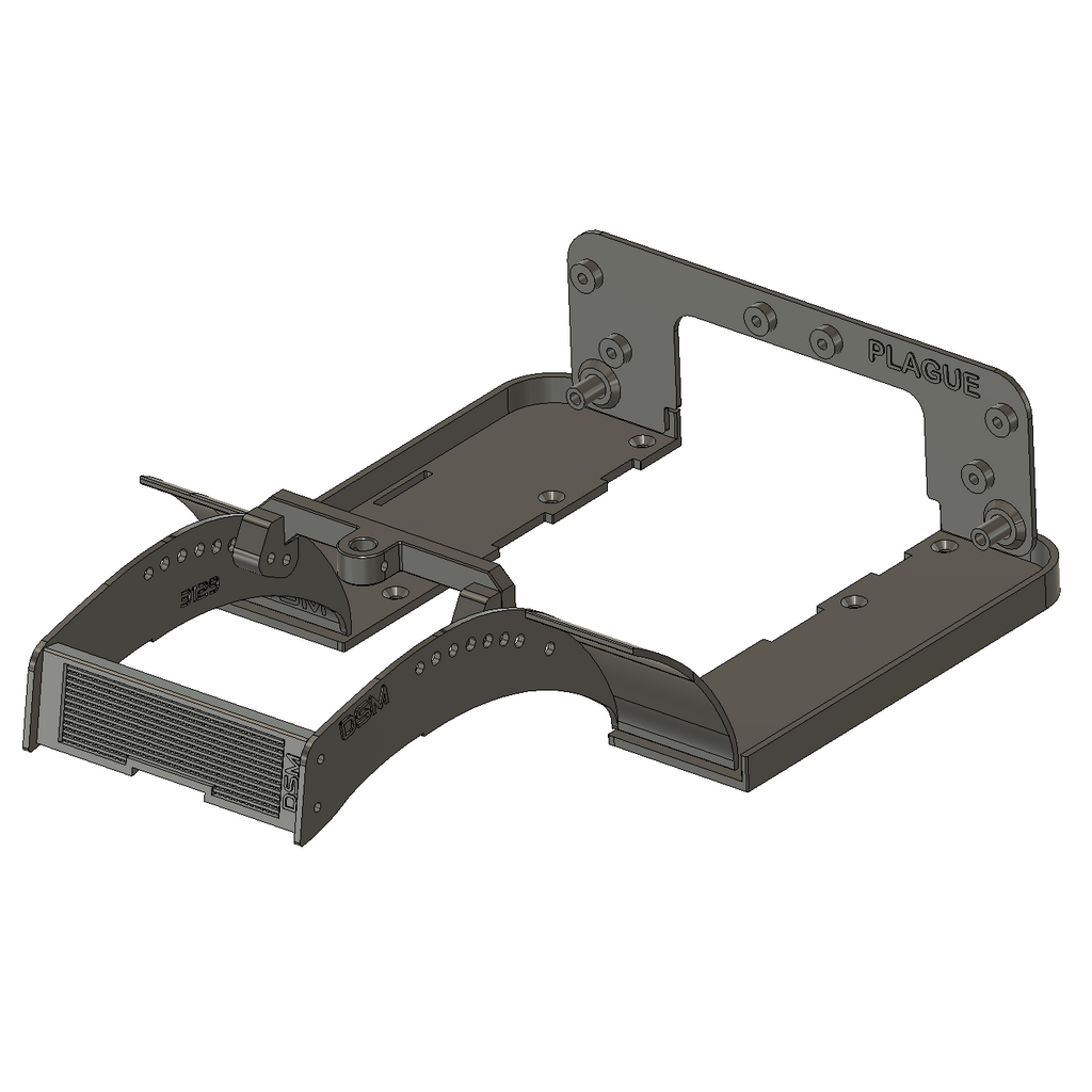 Reefs RC® Plague Body Fit Kit (Fits Axial® SCX10 Pro)