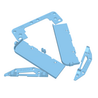 Sliders for Reefs RC® Plague Cab Only (Fits Vanquish® VRD, Mullet & Stance) (STL File)