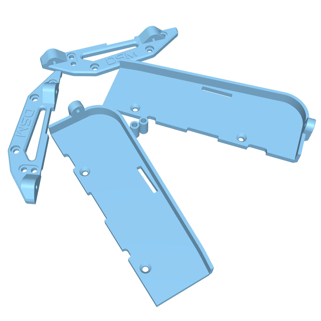 Pro-Line® Comp Wagon Sliders (Fits Vanquish® VRD, Mullet & Stance) (STL File)