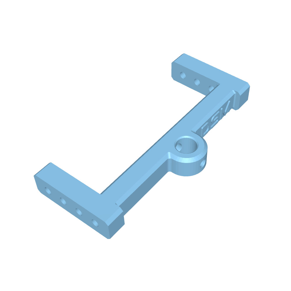 Front & Center Body Mount (Fits Vanquish® VRD, Mullet, Stance) (STL)