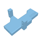 Mini Servo Winch Mount (for Vanquish® VRD w/ Stubby Kit) (STL File)