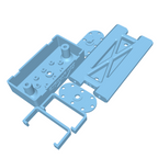 STL File - Rear Cross Brace with Fuel Cell (Fits Vanquish® VRD Carbon, Builders Kit, Mullet & Stance)