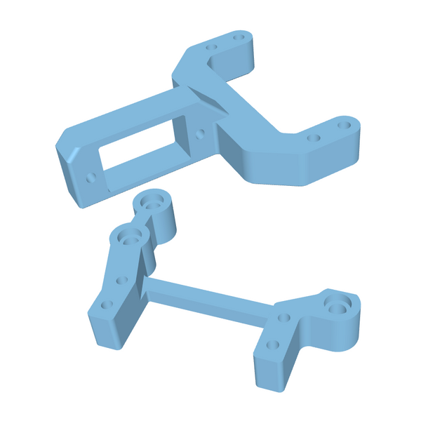 Mini Servo Mounting Kit for Vanquish® VS410 – Works with Reefs® 55Micro, 2065 Servos (STL File)