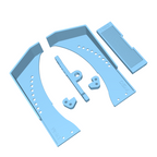 V2 Inner Fenders for Jconcepts® Anvil Body (Fits Axial® SCX10 Pro) (STL File)